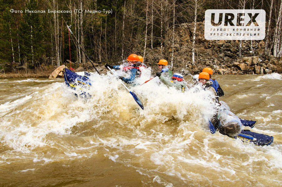 Катамаран "Турист-4" Синий. (Двухслойные гандолы).