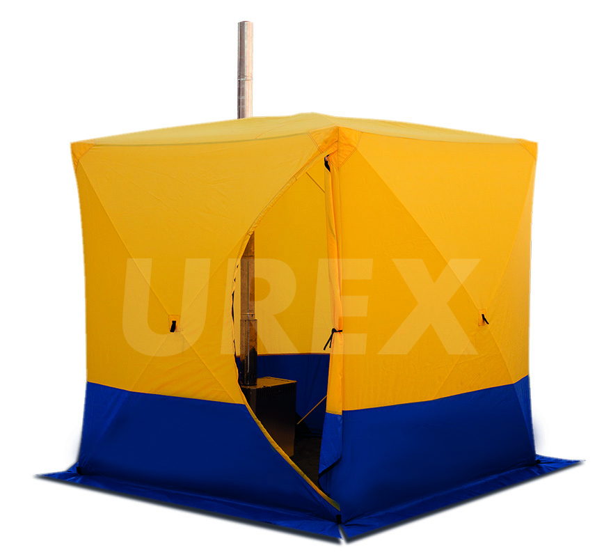 Походная, разборная  баня - палатка  "UREX" с каркасом.
