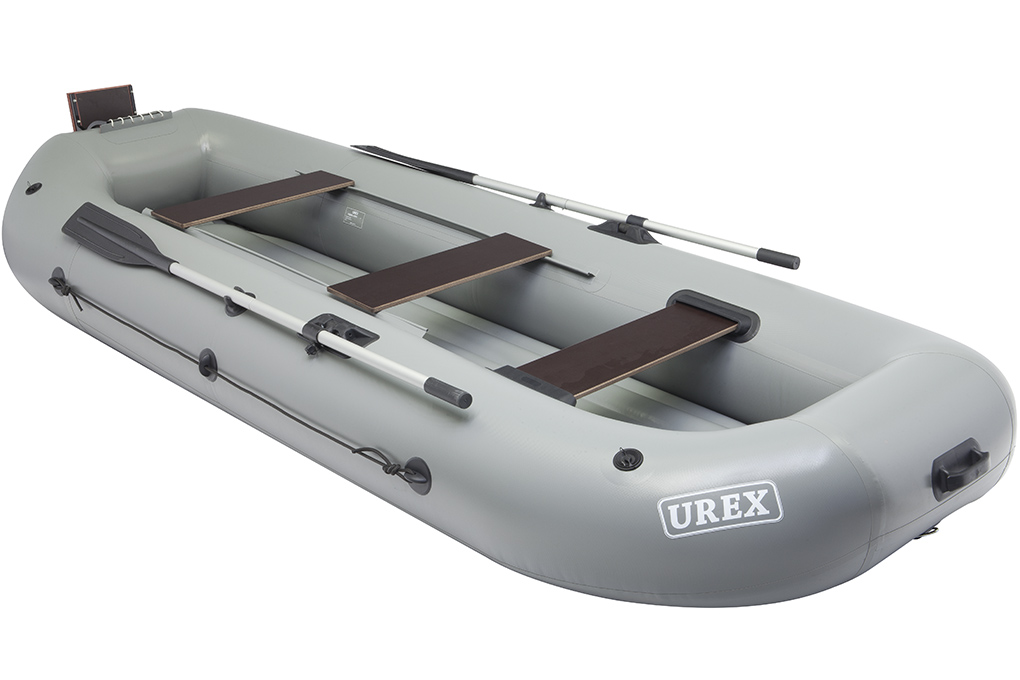 Лодка надувная "UREX-38 c надувным дном"