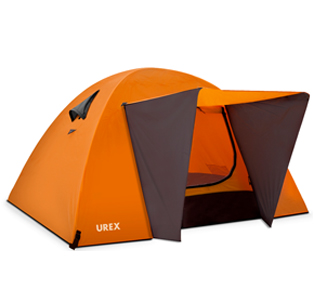 Купить туристические палатки, походные бани, тенты  туристические на сайте UREX. Купить в Уфе.